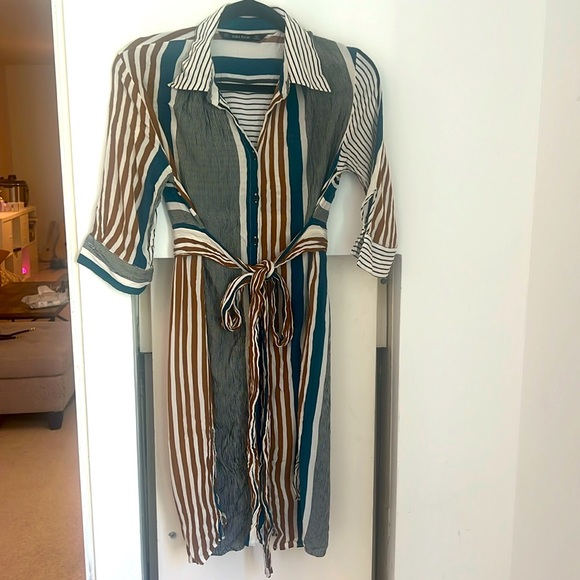 Zara Basic Made in Morocco formal dress in Size US S - Picture 1 of 3